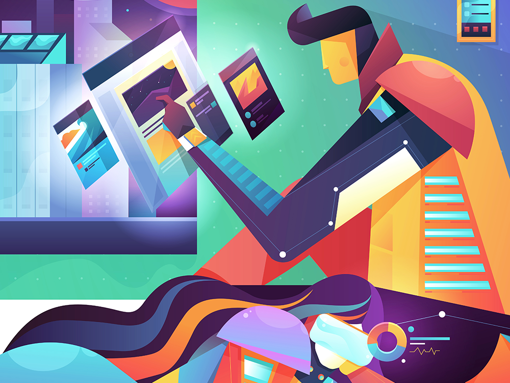 A personal series of illustrations exploring color, form, and visual storytelling.