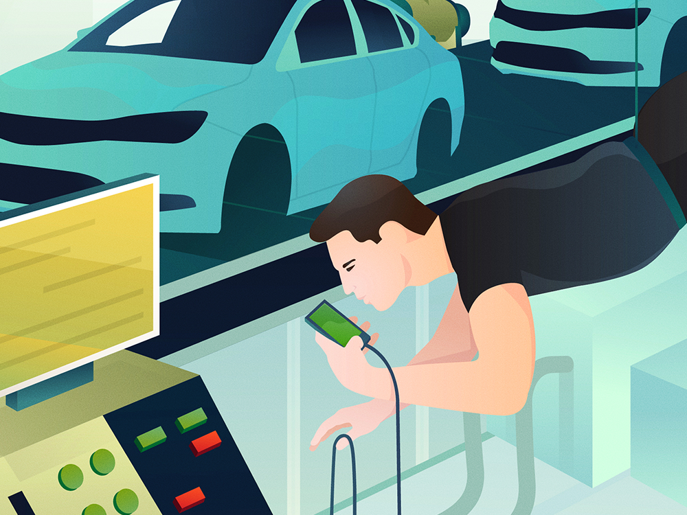 Editorial illustrations for McKinsey & Co.s online articles and print journals