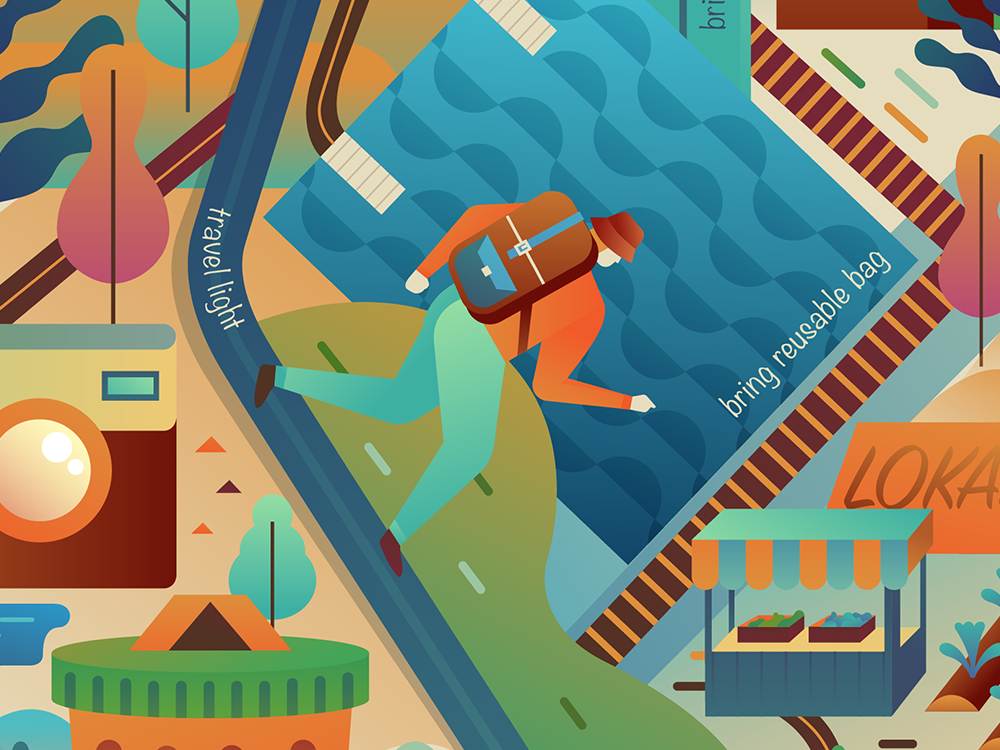 Illustrated covers for SunStar Weekend magazine published every Sunday